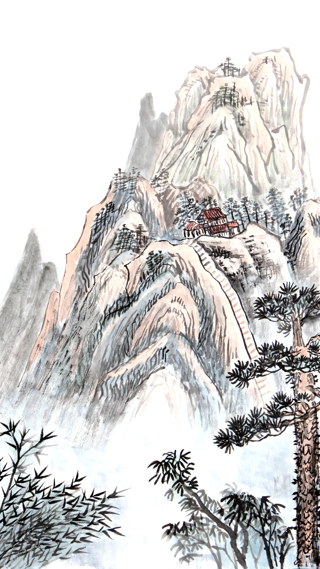 Mountain Hermitage, Ink