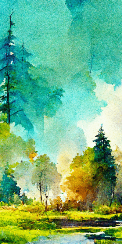 Mist-Lit Grove