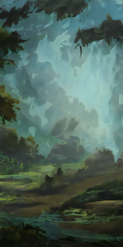 Forest Veil, After Rain